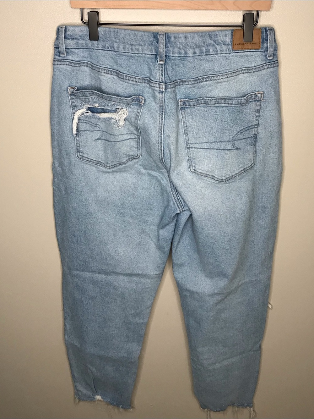 American Eagle Outfitters Curvy Mom Jeans Womens Size 12 - Picture 4 of 8